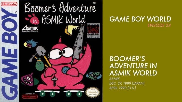 Boomer's Adventure in ASMIK World Game Boy World 023 Boomer39s Adventure in Asmik World Asmik 1989