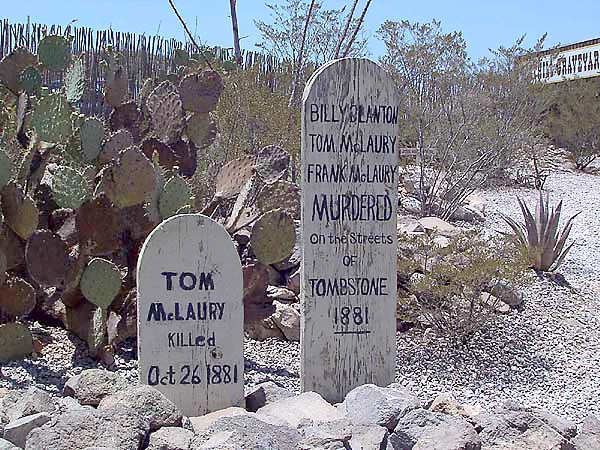 Boot Hill Boothill Graveyard Tombstone Arizona Burial Records