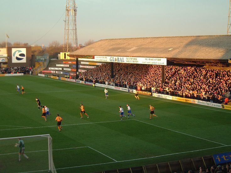 Boothferry Park The Kempton Stand Boothferry Park Hull City Pinterest Parks
