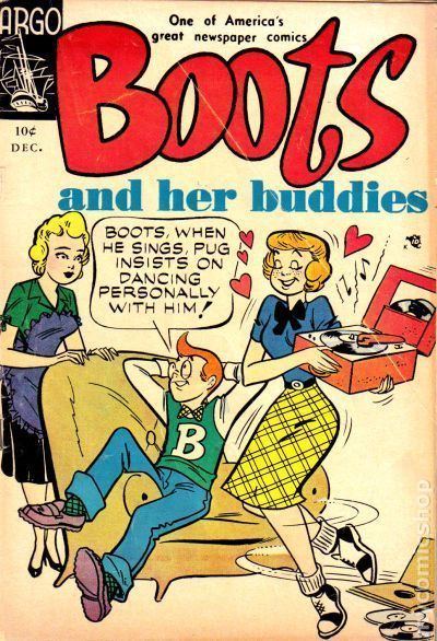 Boots and Her Buddies Boots and Her Buddies 1955 Argo comic books