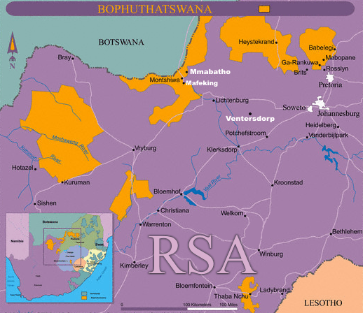 Bophuthatswana Conflict in Bophuthatswana 1994