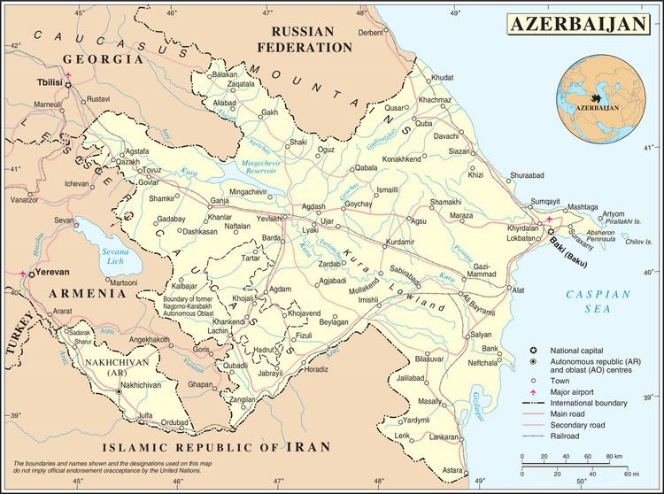 Borders of Azerbaijan