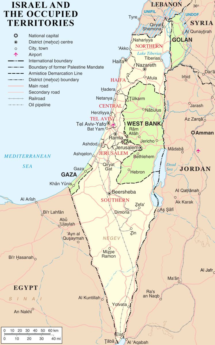 Borders of Israel