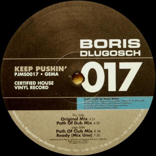 Boris Dlugosch Boris Dlugosch Keep Pushin Vinyl at Discogs