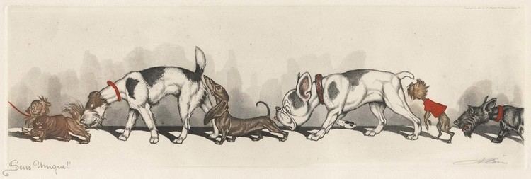 Boris O'Klein Illustration Boris O39Klein39s Dirty Dogs of Paris