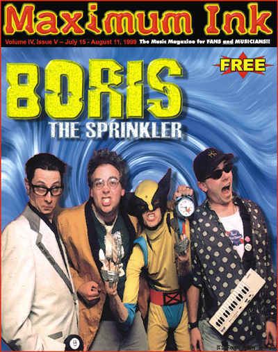 Boris the Sprinkler wwwmaximuminkcom1999coversboristhesprinkle