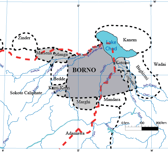 Borno State in the past, History of Borno State