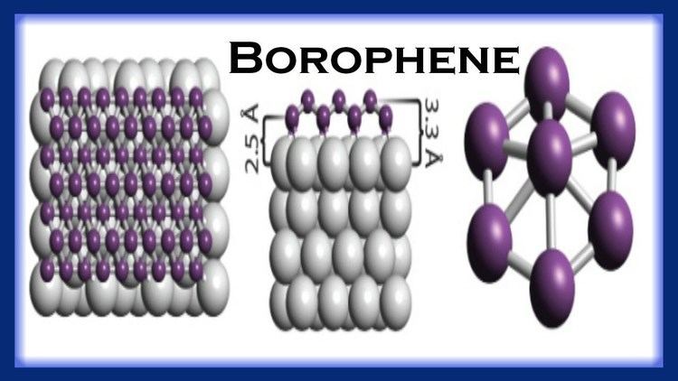 Borophene Borophene joins 2D materials club Scientists Create Atomically Thin