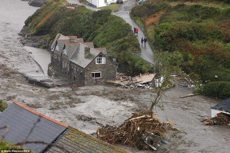 Boscastle flood of 2004 Ten years on from devastation How the pretty Cornish village of