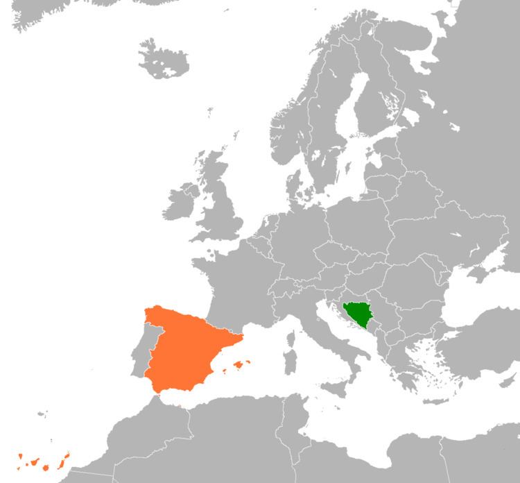 Bosnia and Herzegovina–Spain relations