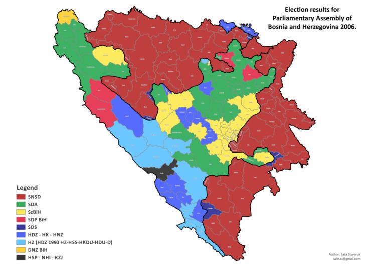 Bosnian general election, 2006