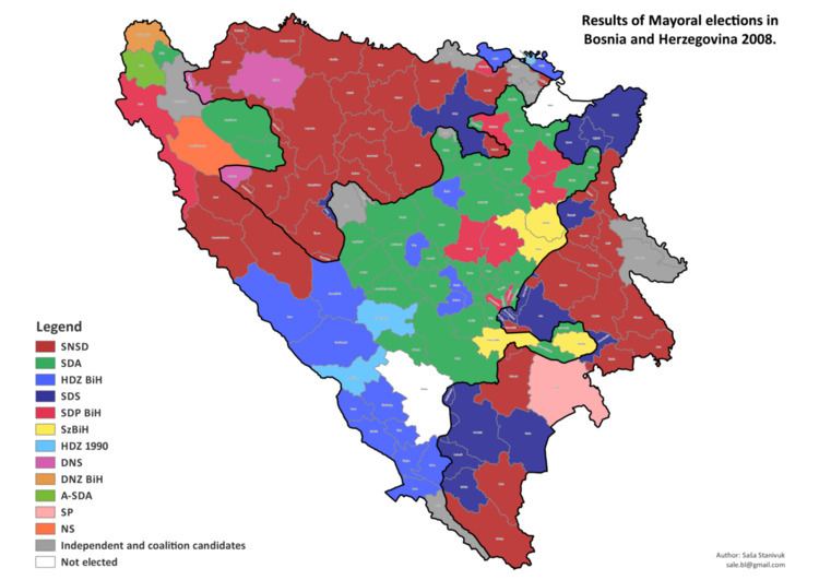 Bosnian Municipal Elections, 2008 - Alchetron, The Free Social Encyclopedia