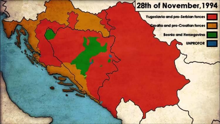 Bosnian War Breakup of Yugoslavia Bosnian war 19921995 YouTube
