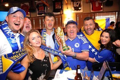 Bosnians Calgary Bosnians39 pride hits fever pitch WORLD CUP Soccer