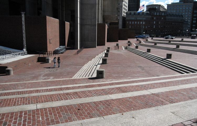 Boston City Hall Plaza httpsuploadwikimediaorgwikipediacommonsee