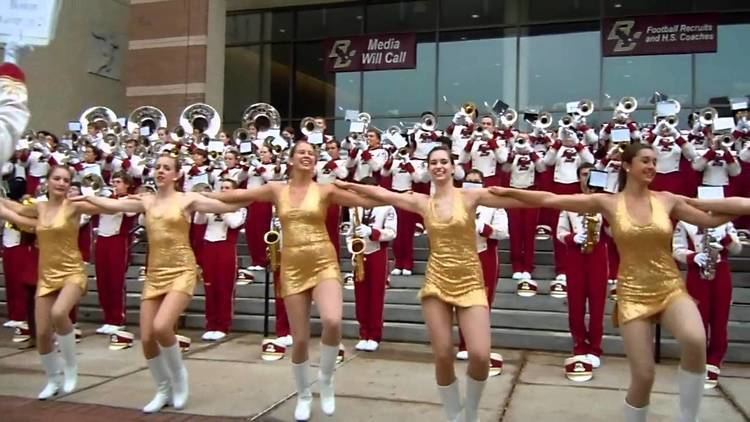 Boston College Marching Band Boston College Screaming Eagles Marching Band Performance YouTube