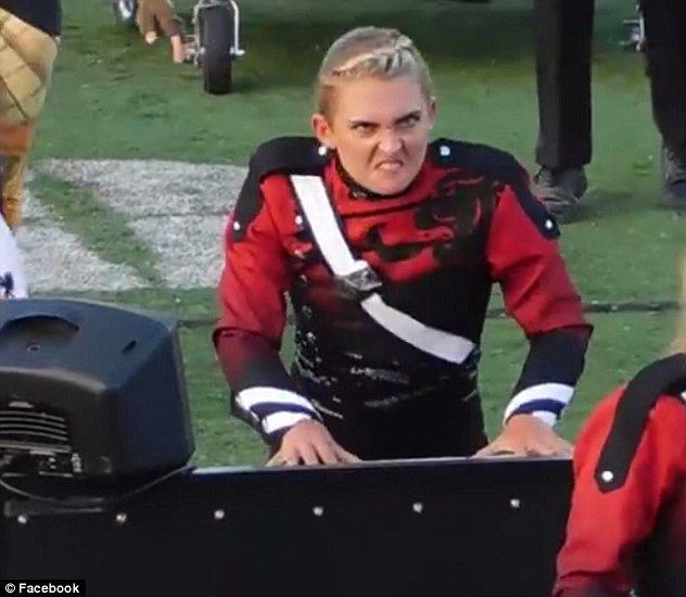 Boston Crusaders Drum and Bugle Corps Video clip of Boston Crusaders keyboard player making crazy faces