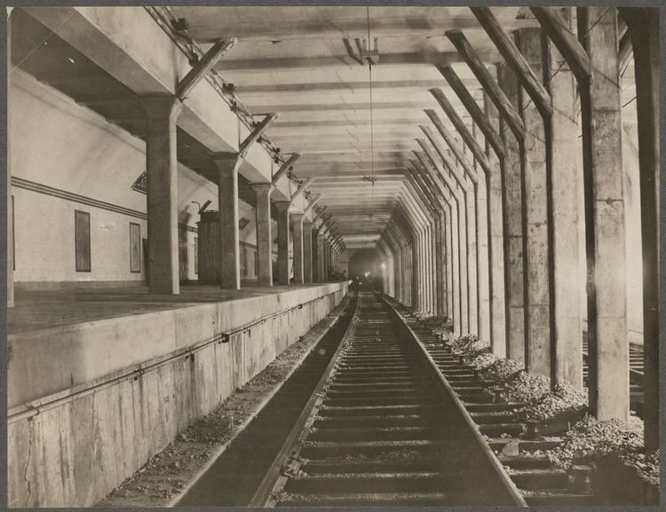 Boston Elevated Railway Boston Elevated Railway Washington Street Tunnel from Summer Street