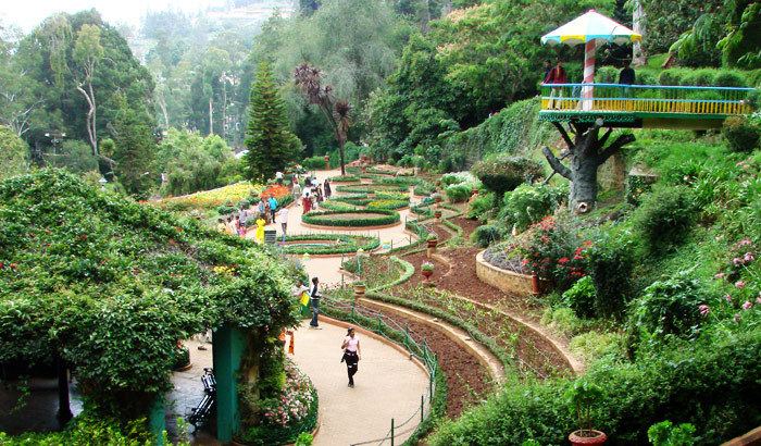 Botanical garden Botanical Garden in Ooty