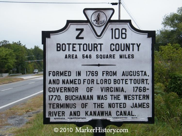 Botetourt County, Virginia wwwmarkerhistorycomImagesLow20Res20A20Shots