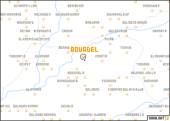 Bouadel Bou Adel Morocco map nonanet