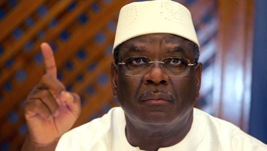 Boubacar Keita Jonathan congratulates Mali39s Presidentelect Trumpet