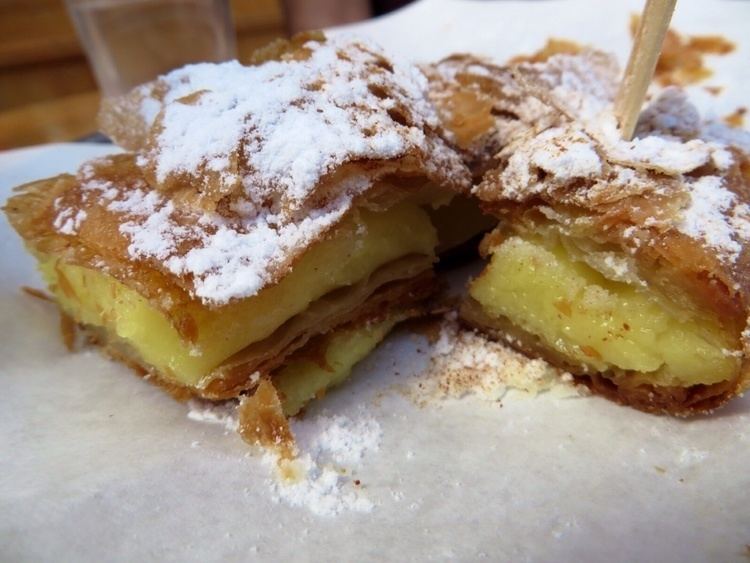 Bougatsa Bougatsa Erasmus blog Thessaloniki Greece