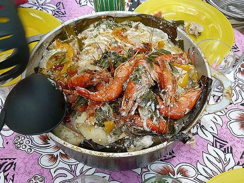 Bougna Bougna aux crevettes de Creek Preparation 22 marmite Flickr