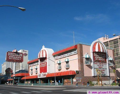 Bourbon Street Hotel and Casino Las Vegas Bourbon Street Hotel amp Casino closed with photo via