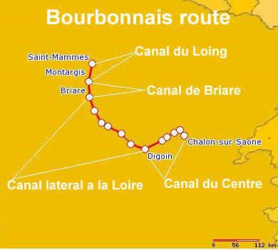 Bourbonnais route