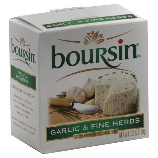 Boursin cheese Boursin Cheese Gournay Garlic amp Fine Herbs Cheese Shop Giant Eagle