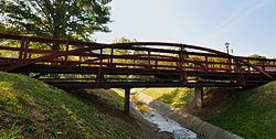 Bowstring Truss Bridge (Ironto, Virginia) httpsuploadwikimediaorgwikipediacommonsthu