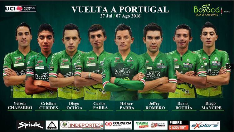 Boyacá Raza de Campeones Boyac Raza de Campeones presente en la Vuelta a Portugal