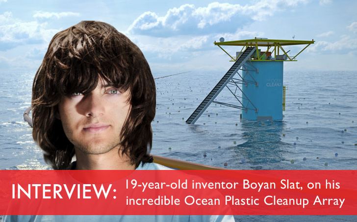 Boyan Slat INTERVIEW Boyan Slat Teenage Inventor Of The Ocean Cleanup Array