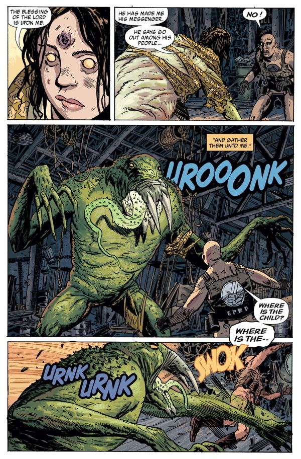 B.P.R.D.: Plague of Frogs In The Mouth Of Dorkness Comic Review BPRD Plague of Frogs 1