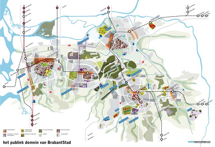 BrabantStad THE NEW MAP OF BRABANTSTAD