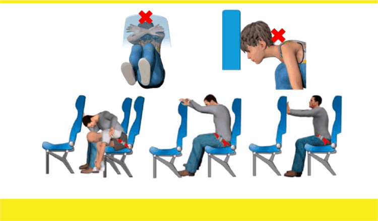 The brace position: what passengers need to know | Flight Safety Australia
