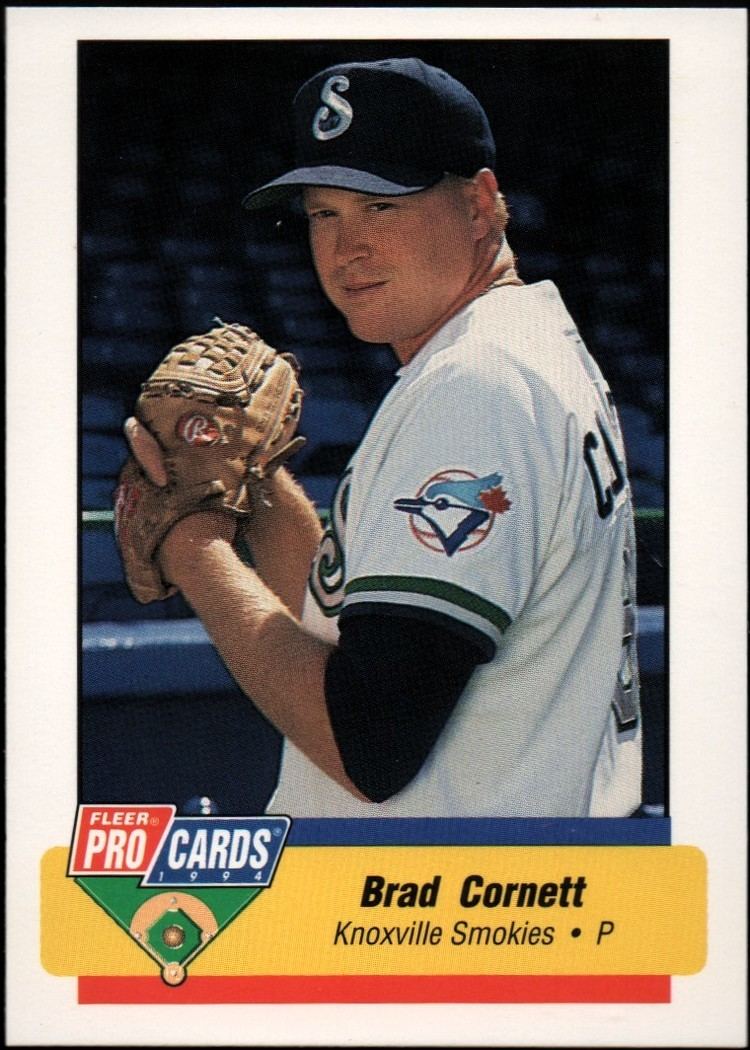 Brad Cornett 1994 Knoxville Smokies FleerProCards 1296 Brad Cornett NMMT