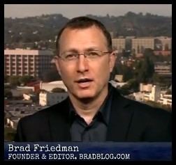 Brad Friedman wwwbradblogcomImagesThomHartmannBradFriedman