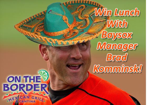 Brad Komminsk Win Lunch With Baysox Manager Brad Komminsk Bowie Baysox
