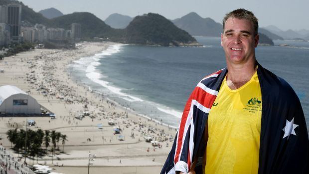 Brad Ness Fivetime Paralympian Brad Ness to carry the Australian flag in