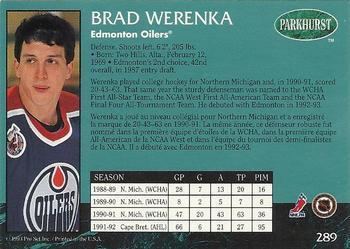Brad Werenka The Trading Card Database Brad Werenka Gallery