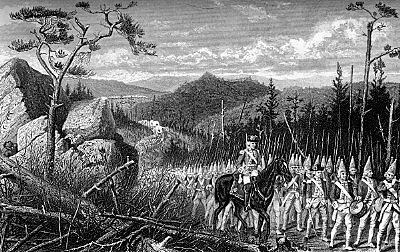 Braddock Expedition Braddock39s Defeat at the Battle of the Monongahela