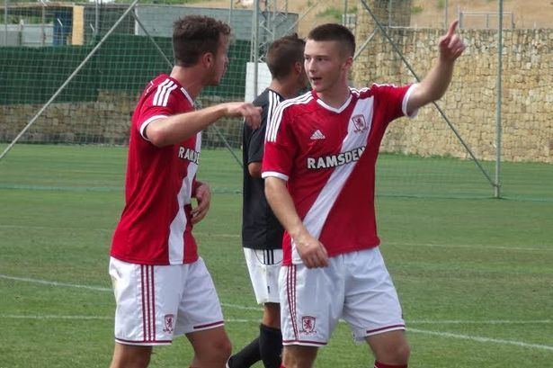 Bradley Fewster Bradley Fewster set to stay in Boro firstteam picture