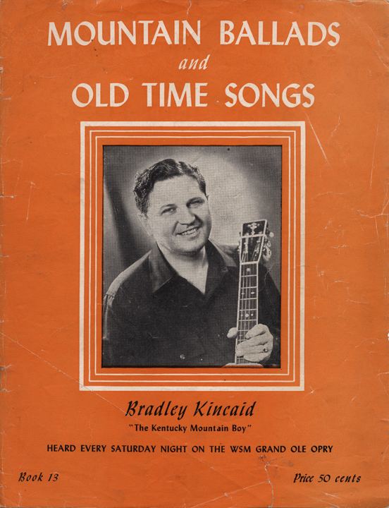Bradley Kincaid Nashville Songwriters Hall of Fame