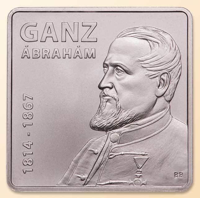 Ábrahám Ganz 2014 brahm Ganz BU Hungarian Mint Ltd