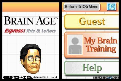 Brain Age Express Brain Age Express Arts amp Letters Review DSiWare Nintendo Life
