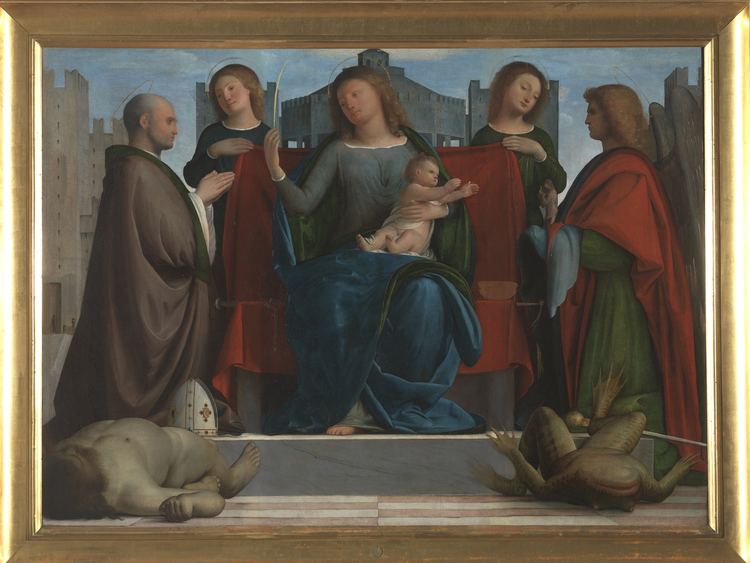 Bramantino Bramantino Madonna con il Bambino tra i Santi Ambrogio e
