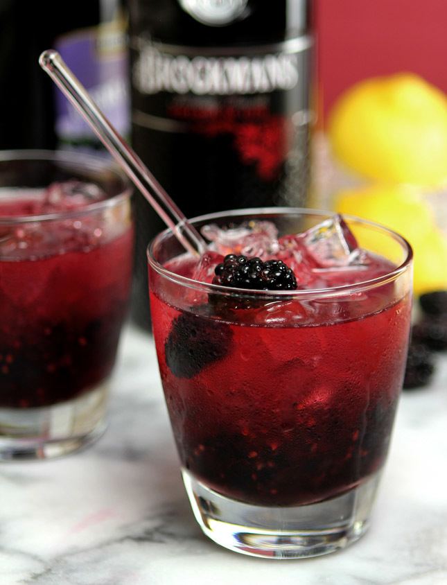 Bramble (cocktail) The Bramble Cocktail Gin Blackberry and Lemon Creative Culinary
