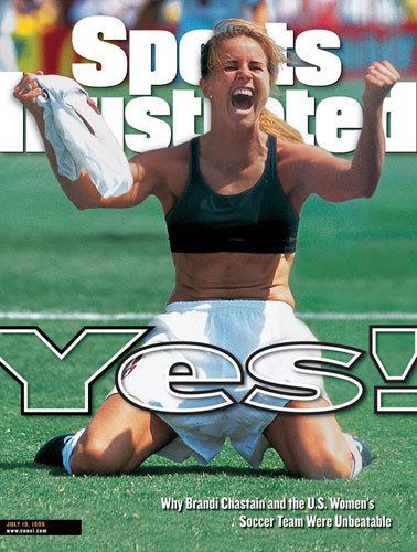 Brandi Chastain How The Most Iconic Photo In Women39s Soccer Was Almost